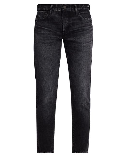 Moussy Vintage Vellflower Low-Rise Tapered Jeans