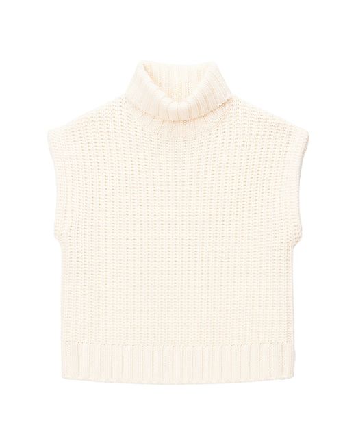 Staud Bette Rib-Knit Sleeveless Sweater