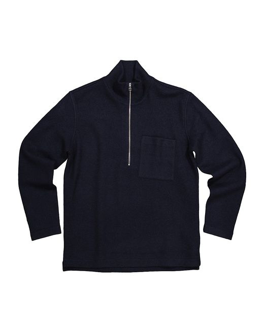 Nn07 Anders Wool Half-Zip Sweater
