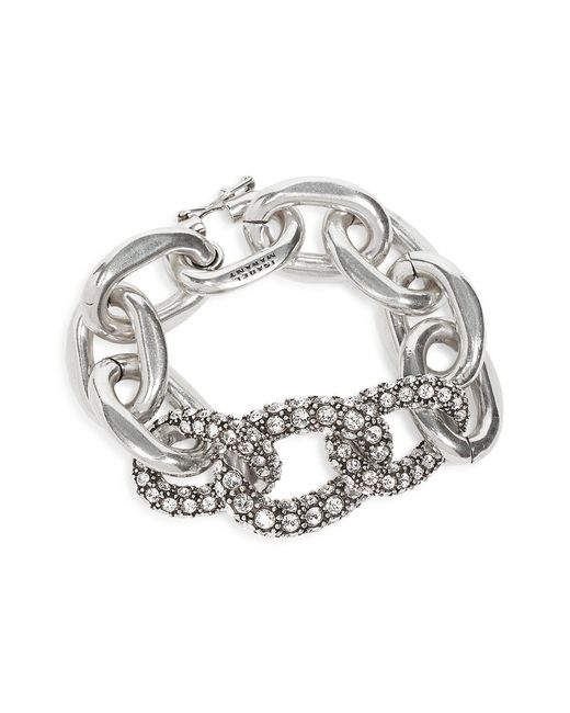 Isabel Marant Crystal Chain-Link Bracelet