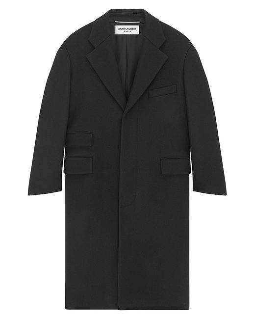 Saint Laurent Oversized Coat In