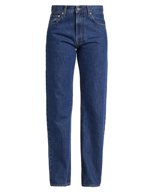 J.W.Anderson Anchor Straight-Leg Mid-Rise Jeans