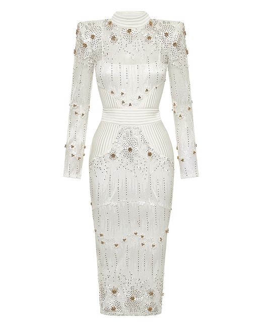 Zhivago LArtiste Embellished Midi-Dress
