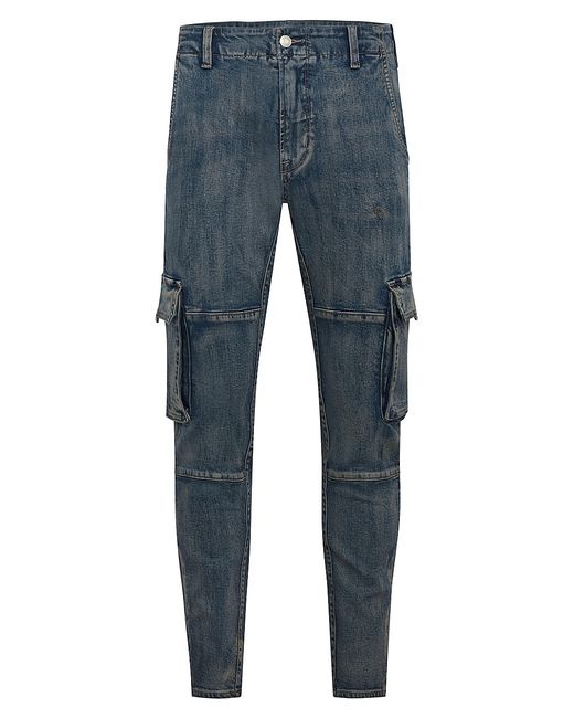 Hudson Jeans Zack Cargo Mid-Rise Skinny Jeans