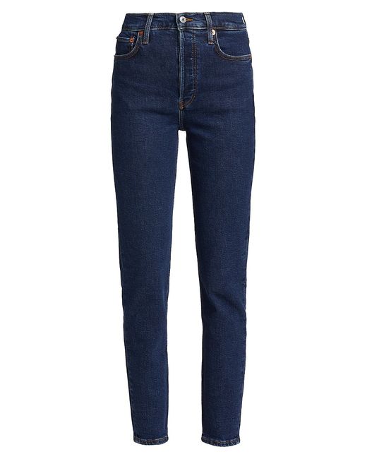 Re/Done High-Rise Skinny Jeans