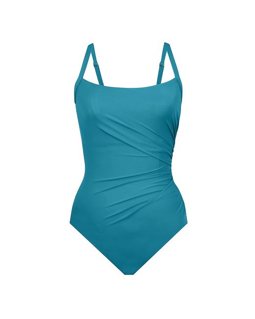Miraclesuit Swim Starr Gathered One-Piece Swimsuit