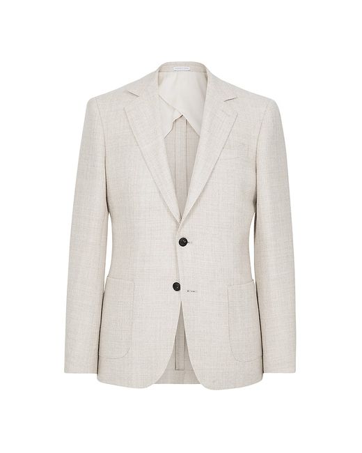 Reiss Two-Button Wool-Blend Jacket