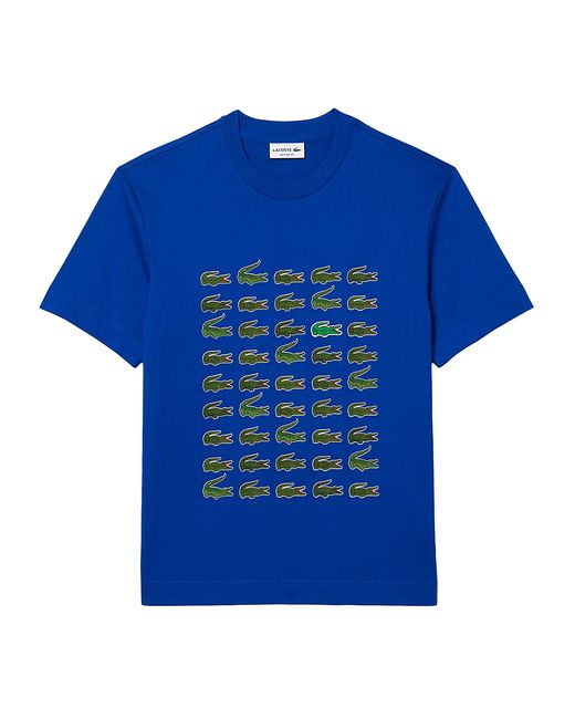 Lacoste Croc Timeline Relaxed-Fit T-Shirt