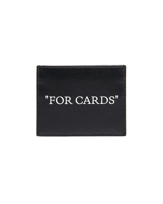 Off-White Quote Bookish Card Case