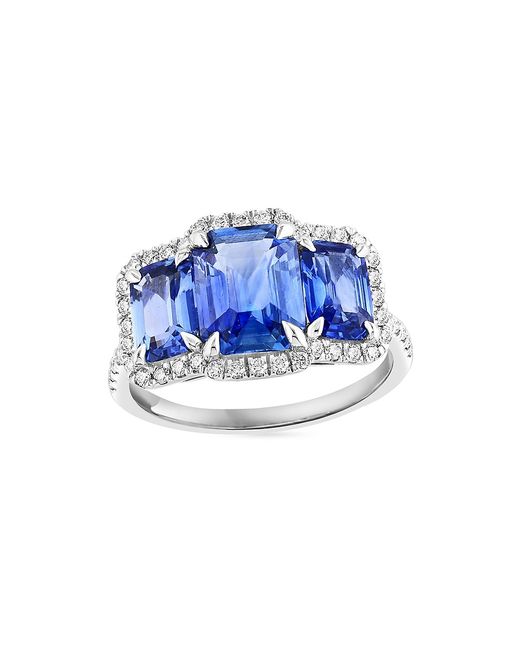 Saks Fifth Avenue Collection Sapphire 0.34 TCW Diamond Ring