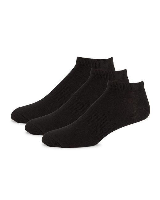 Saks Fifth Avenue COLLECTION 3-Pack Cotton-Blend Ankle Socks