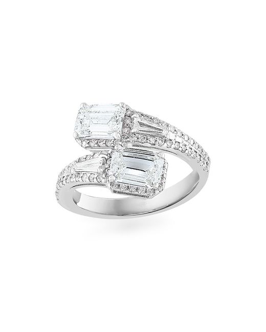 Saks Fifth Avenue Collection 14K 2.27 TCW Diamond Wraparound Ring