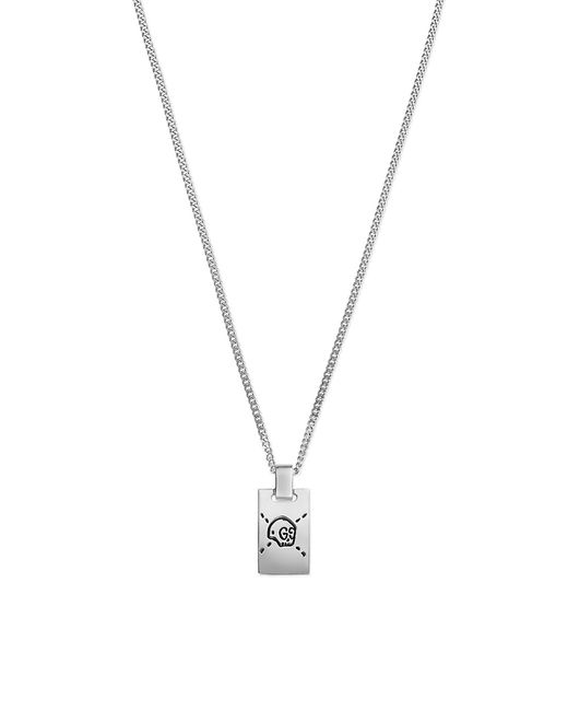 Gucci GucciGhost Sterling Necklace