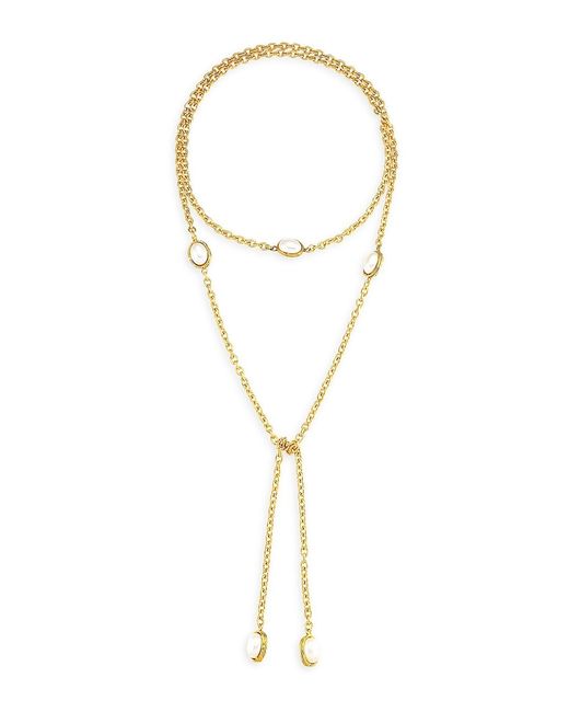 Sylvia Toledano Cravette 22K Goldplated Cultured Freshwater Pearl Necklace