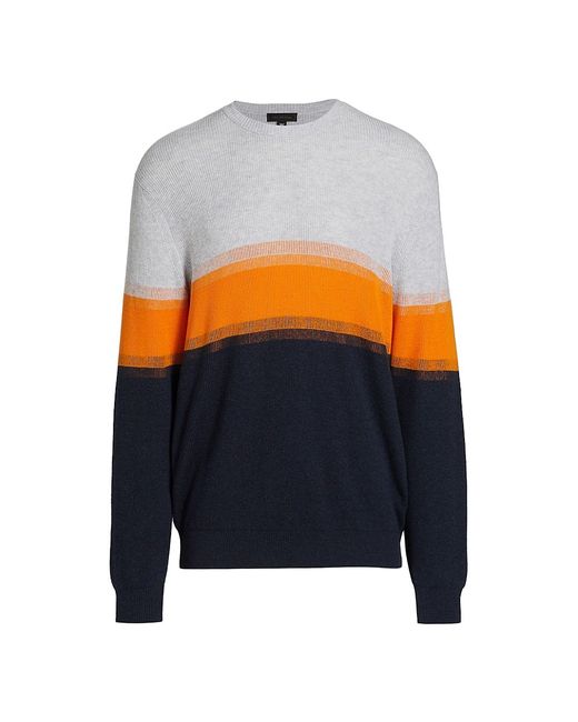 Saks Fifth Avenue Slim-Fit Colorblocked Crewneck Sweater