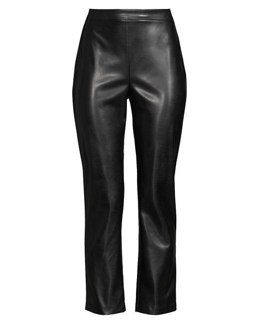 Natori Vegan Leather Crop Pants