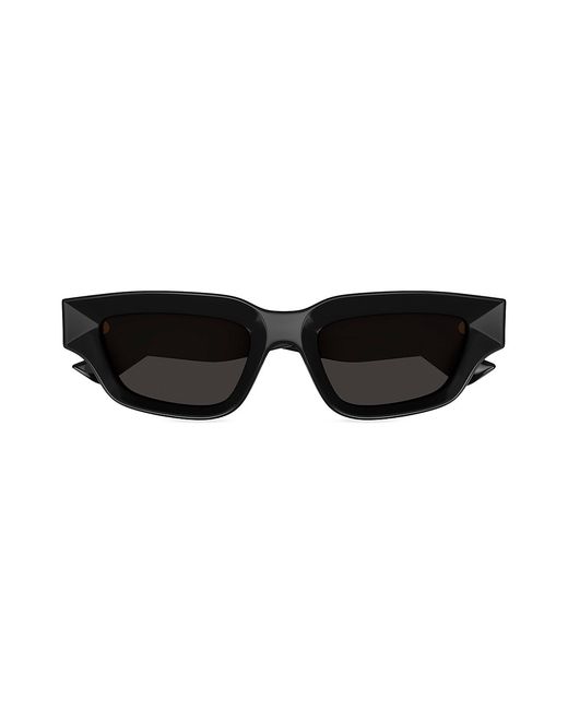 Bottega Veneta Edgy 53MM Rectangular Sunglasses