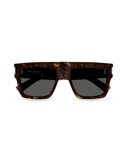 Saint Laurent Naked Wirecore 55MM Square Sunglasses