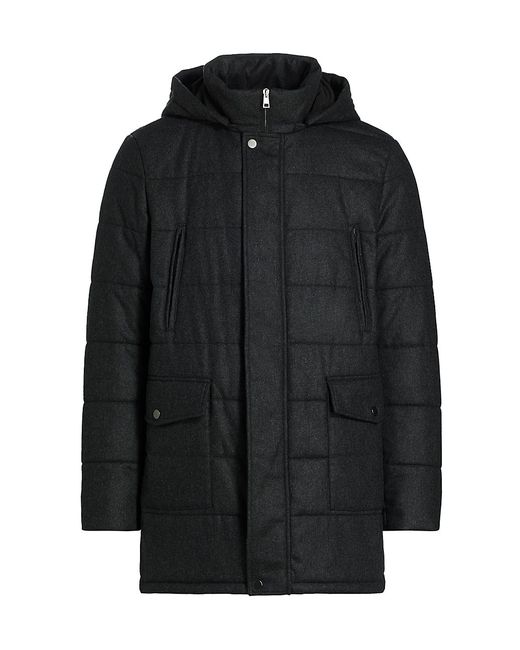 Saks Fifth Avenue COLLECTION Hooded Puffer Coat
