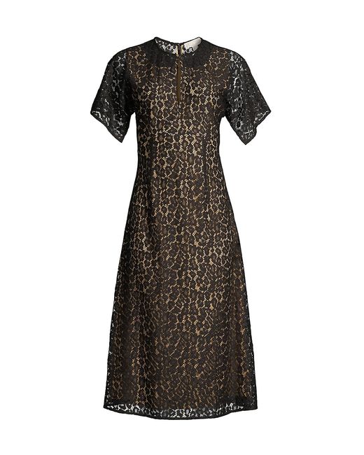 Michael Michael Kors Leopard Midi-Dress