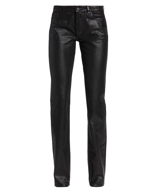 Ralph Lauren Collection Varnished Mid-Rise Skinny Jeans
