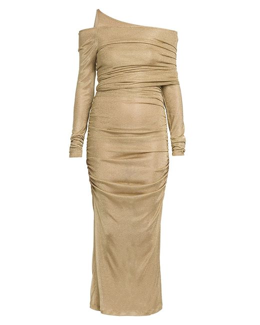 Dolce & Gabbana Jersey Ruched Fitted Midi-Dress