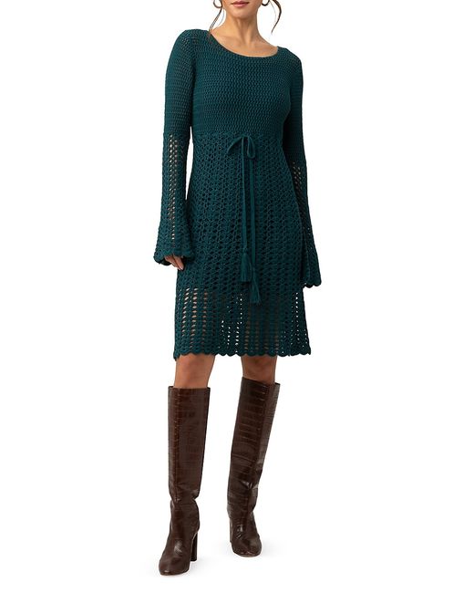 Trina Turk Gloria Crocheted Minidress