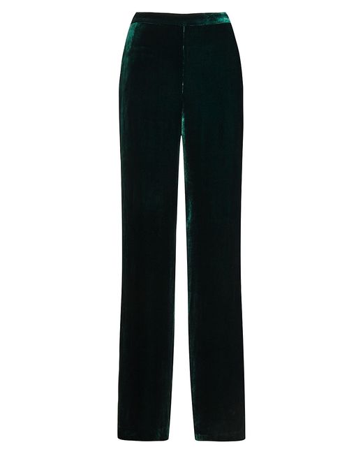 Polo Ralph Lauren Silk-Blend Straight-Leg Pants