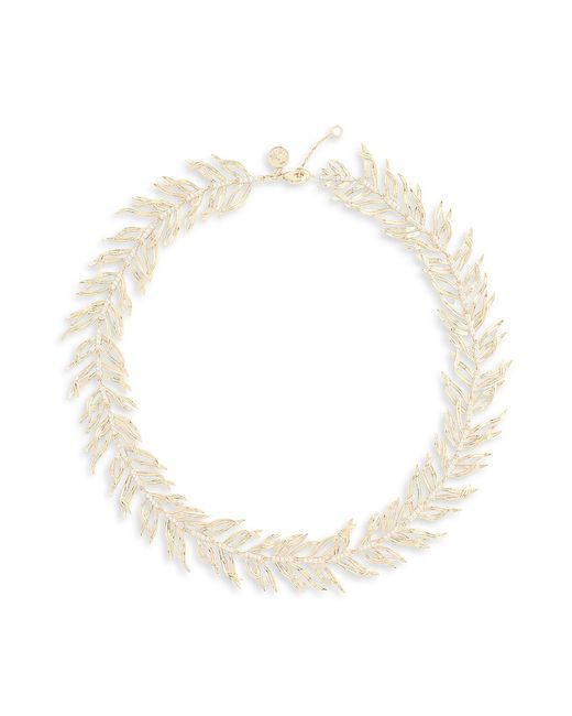 Anabel Aram Palm 18K--Plated Cubic Zirconia Necklace