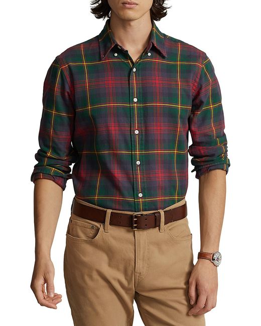Polo Ralph Lauren Plaid Flannel Sport Shirt
