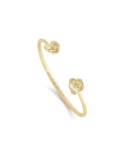 Anabel Aram Orchid 18K--Plated Cubic Zirconia Cuff