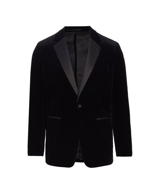 Theory Chambers Velvet One-Button Tuxedo Jacket