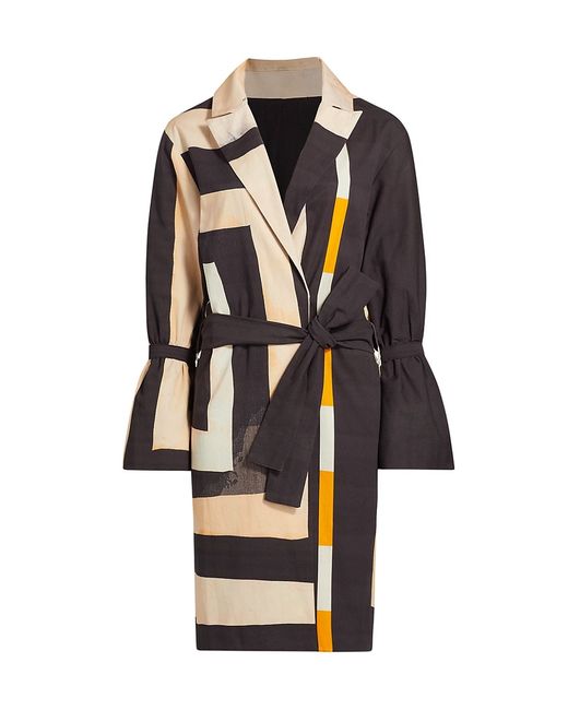 House of Aama Prelude Aama Tales Maze Belted Trench Coat