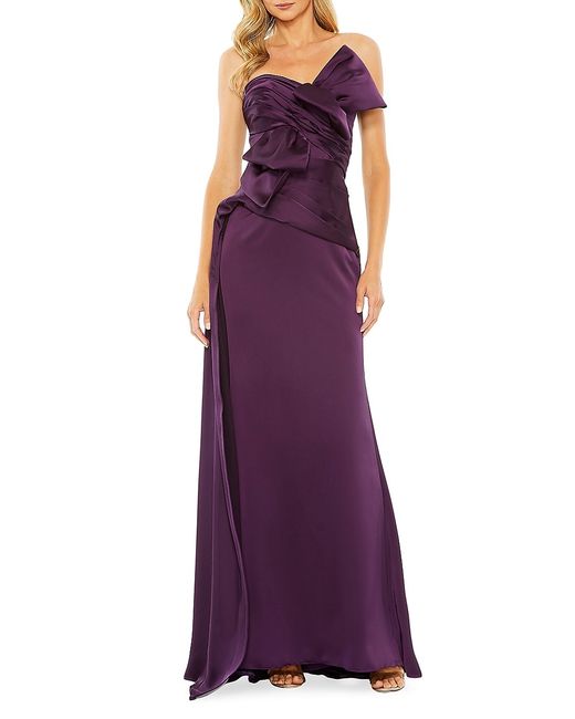 Mac Duggal Strapless Bow Gown