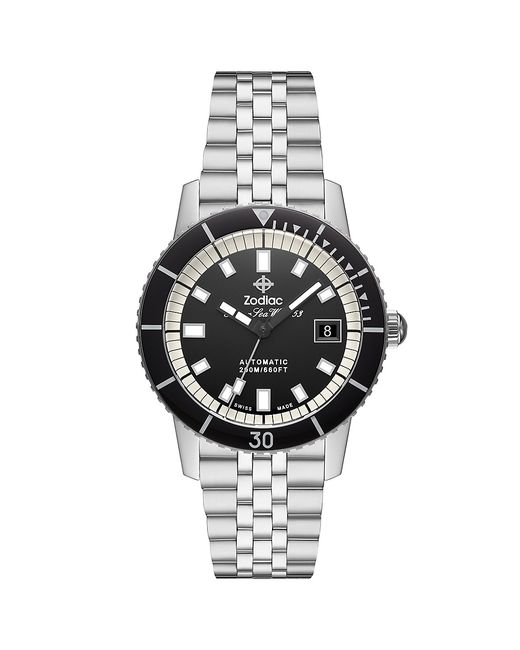 Zodiac Super Sea Wolf Compression Stainless Automatic Watch