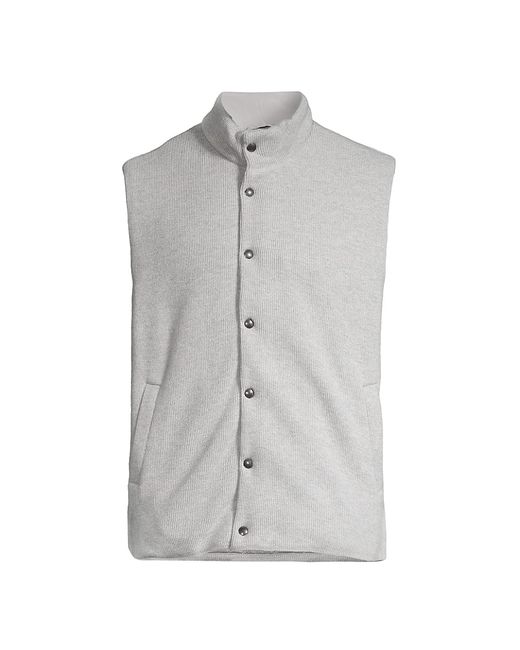 Saks Fifth Avenue COLLECTION Reversible Wool Vest