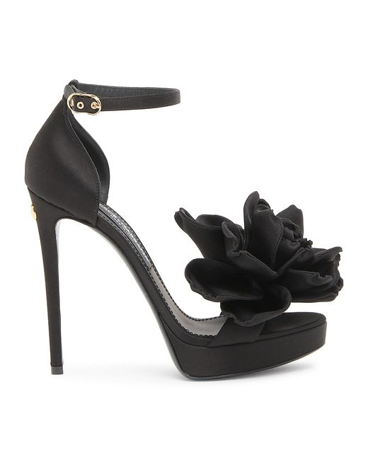 Dolce & Gabbana 105MM Rosette Platform Sandals