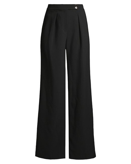 Donna Karan Deco Pleat Front Trousers