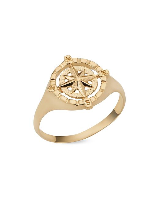 Oradina 14K Compass Rose Ring