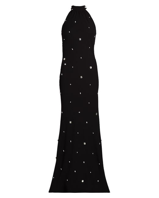 Catherine Regehr Sleeveless Crystal-Embellished Gown