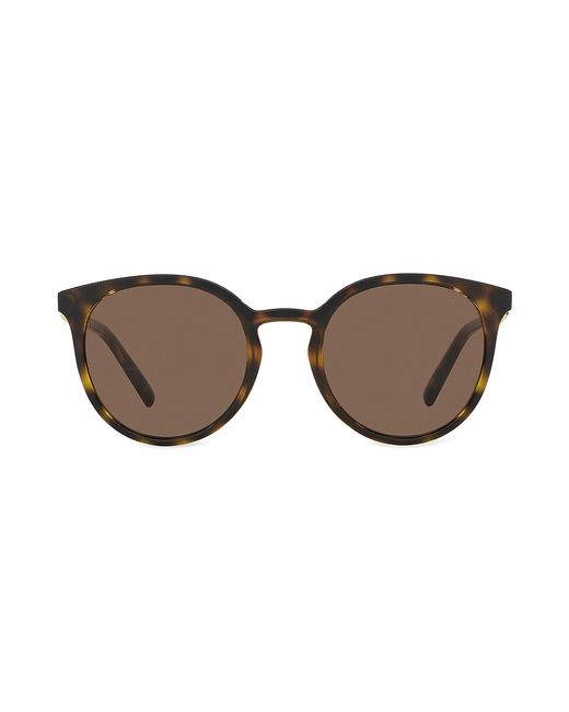 Dolce & Gabbana 52MM Round Sunglasses