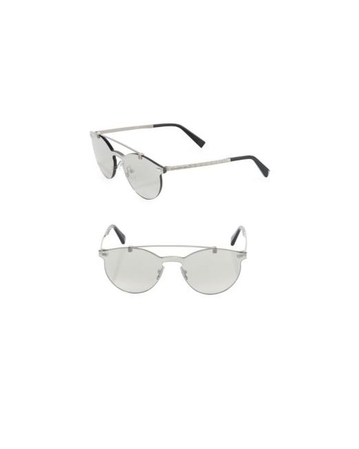 Ermenegildo Zegna 52MM Double-Bridge Rimless Sunglasses