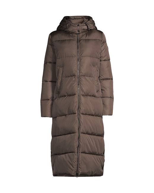 Save The Duck Colette Quilted Long Coat
