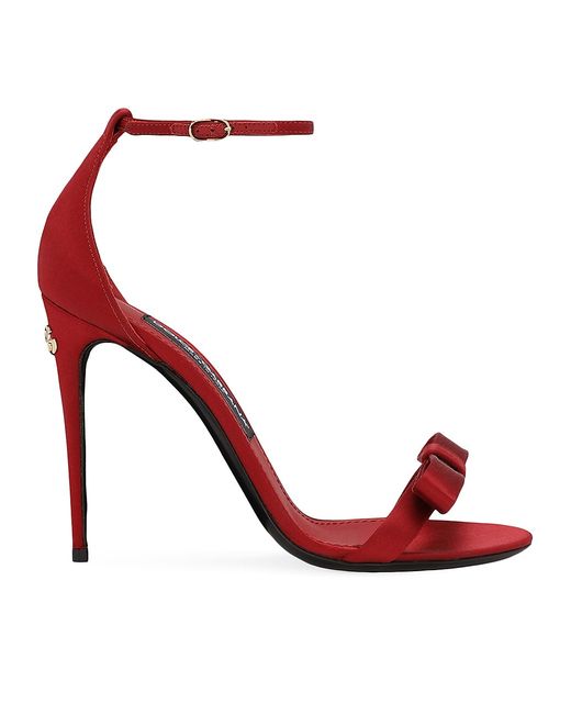 Dolce & Gabbana 105MM Bow Sandals