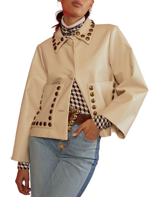 Cynthia Rowley Studded Jacket