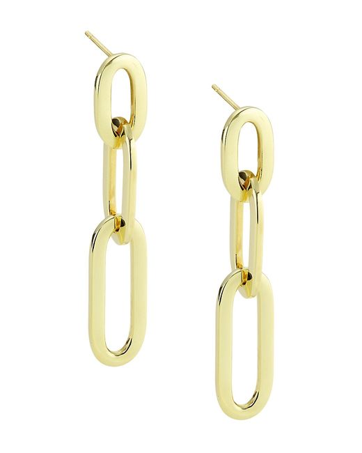 Saks Fifth Avenue Collection 14K Yellow Chain Drop Earrings