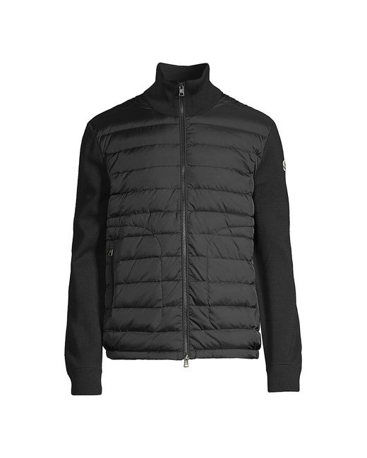 Moncler Quilted Puffer Cardigan