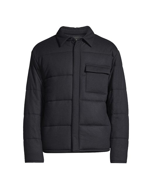 Vince Quilted Shirt Jacket