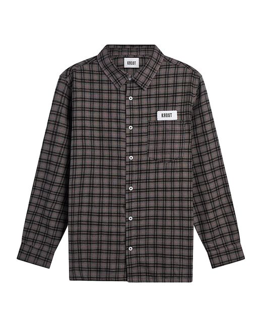 Krost Flannel Button Up Shirt