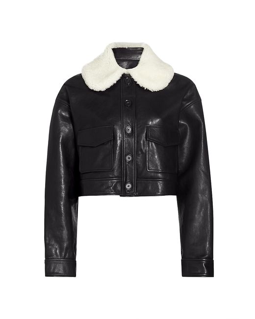 Proenza Schouler Cropped Leather Jacket